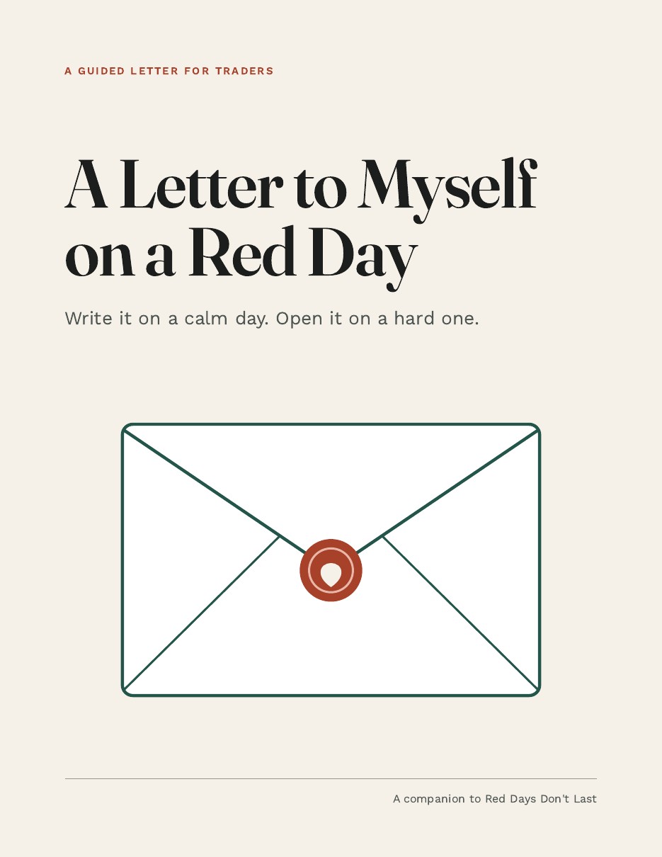 A Letter to Myself on a Red Day cover